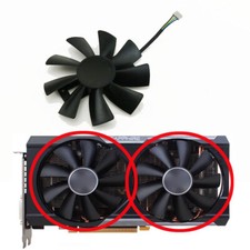 Qty:1pc Graphics Cooling Fan 100mm For Sapphire R9 380X R9 380 2G 4G 5D