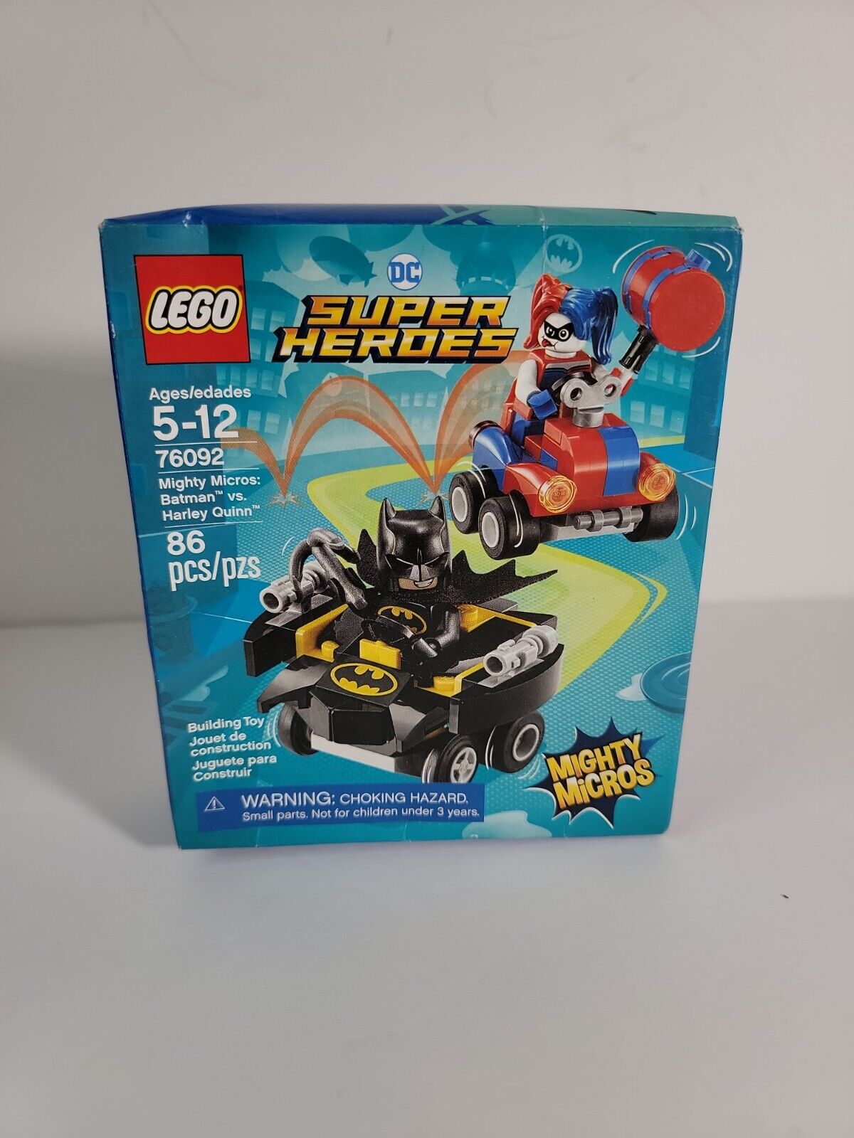 Lego 76092 DC Super Heroes Batman vs. Harley Quinn Mighty Micros NEW SEALED