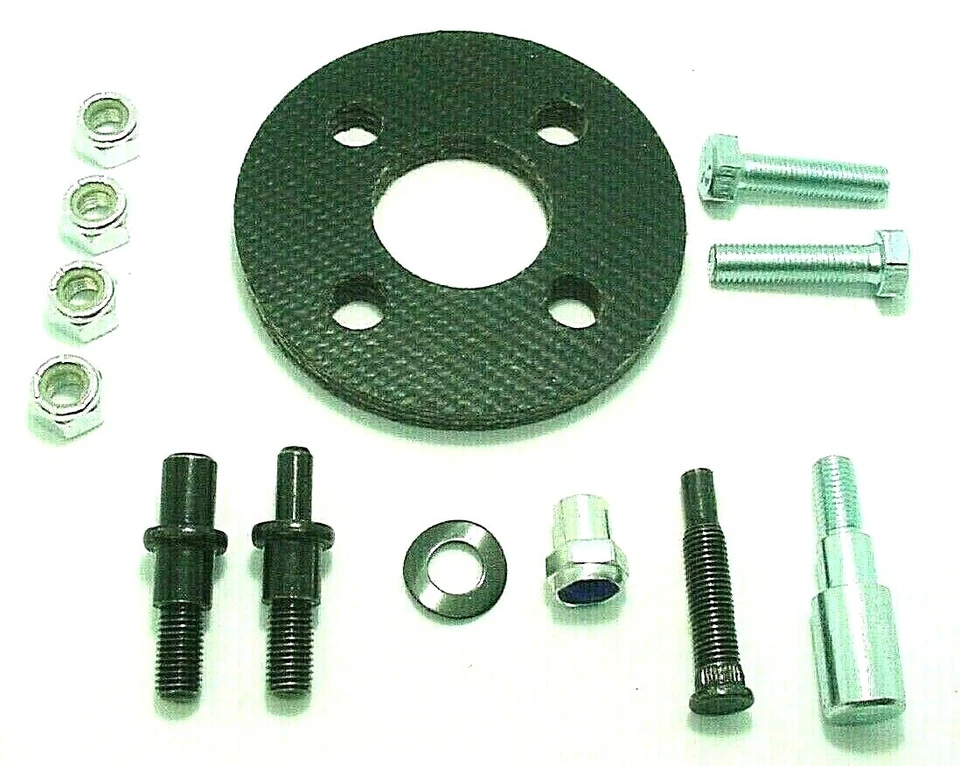 Chevrolet 1961-78 acoplador de dirección de goma junta de trapo disco columna caja de cambios kit Foto 4 de 4