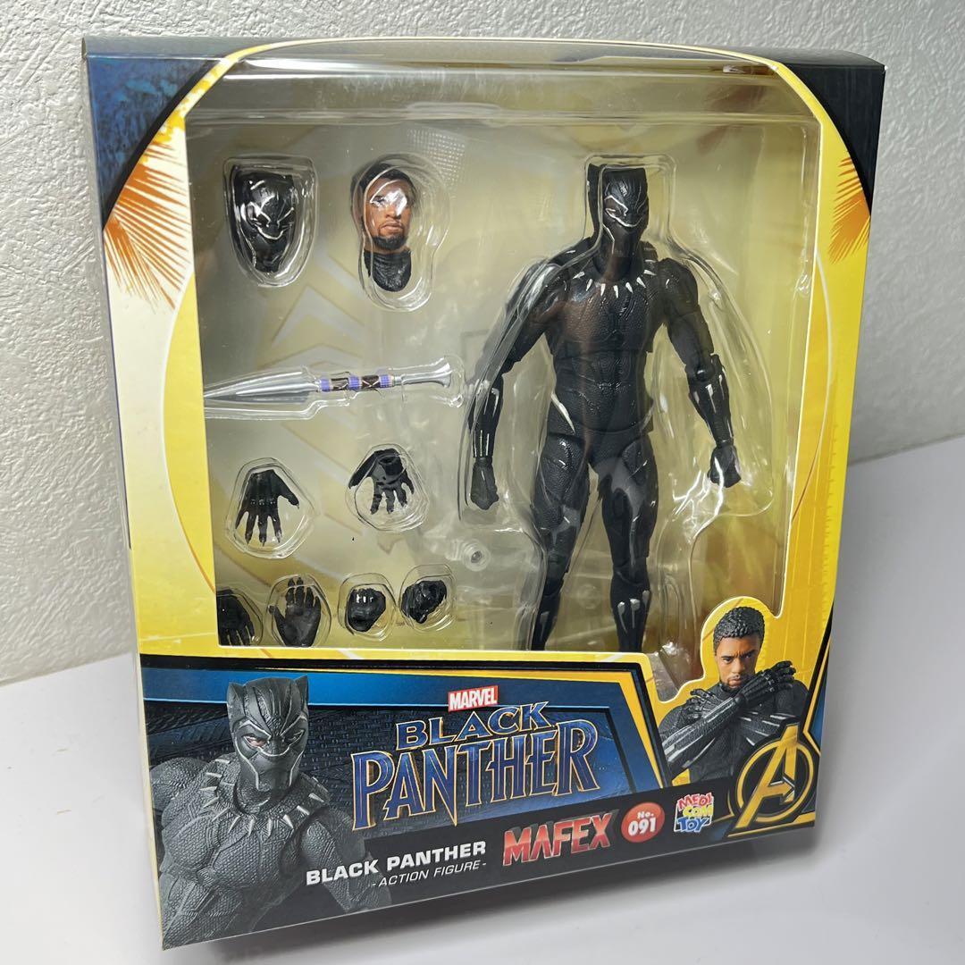 MAFEX ブラックパンサー No. 091 フィギュア MAFEX Black Panther No.091 Medicom Toy JAPAN import
