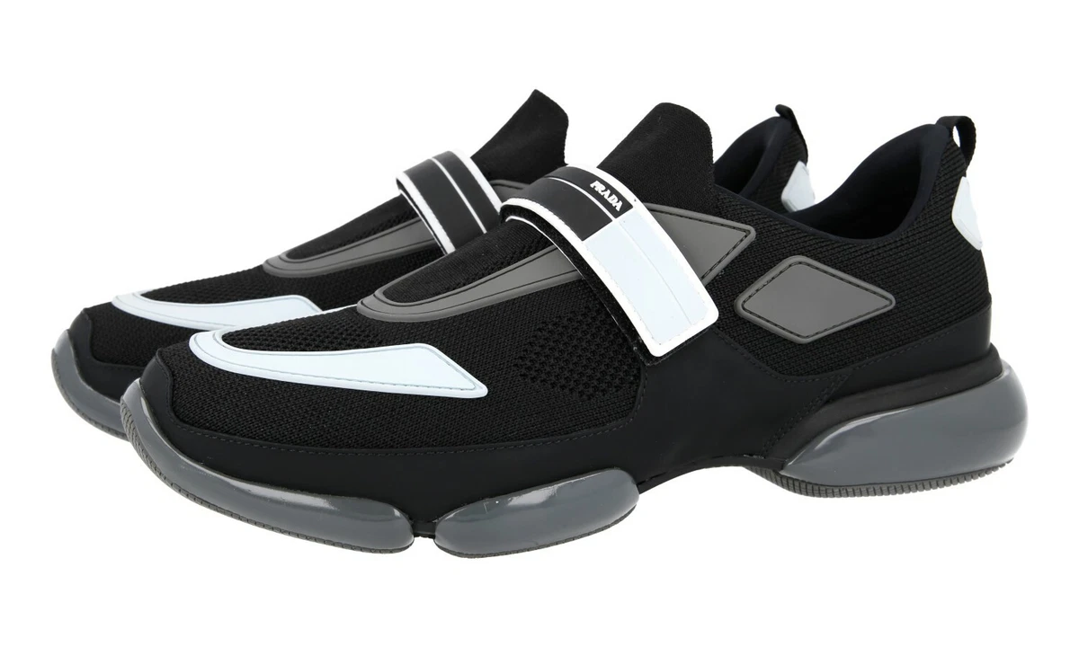 Prada Cloudbust Thunder Sneakers - Black | Editorialist