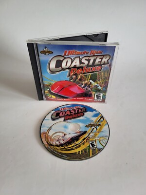 Ultimate Ride Coaster Deluxe PC Computer Game Theme Park Family FuN Time
