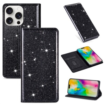 Magnetic Closure For Various Phone Luxury Card Wallet Case Flip Stand Cover Hot