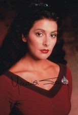 Marina Sirtis signed autograph 20x30cm Star Trek in person autograph COA