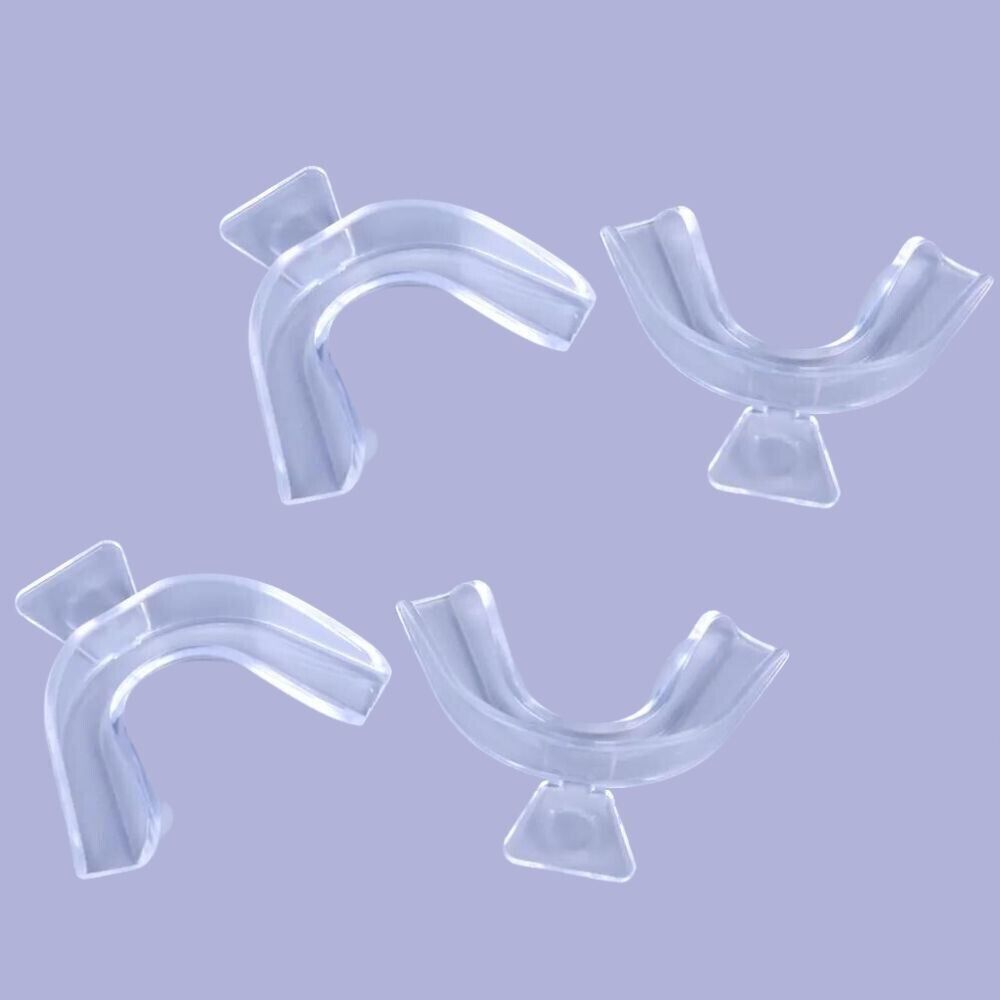 4 x Teeth Whitening Mouth Trays Remouldable Gum Shields Easy & Fast