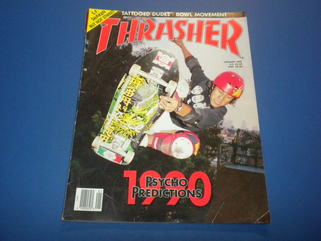Thrasher magazine 1992 January スケートボード Thrasher magazine 1992 January スケートボード - メルカリ