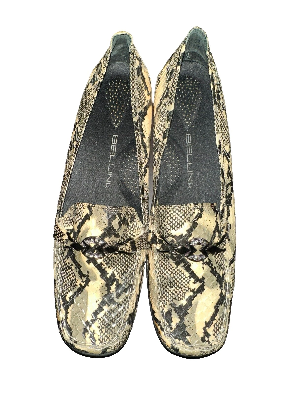 贝里尼动物印花平底鞋女