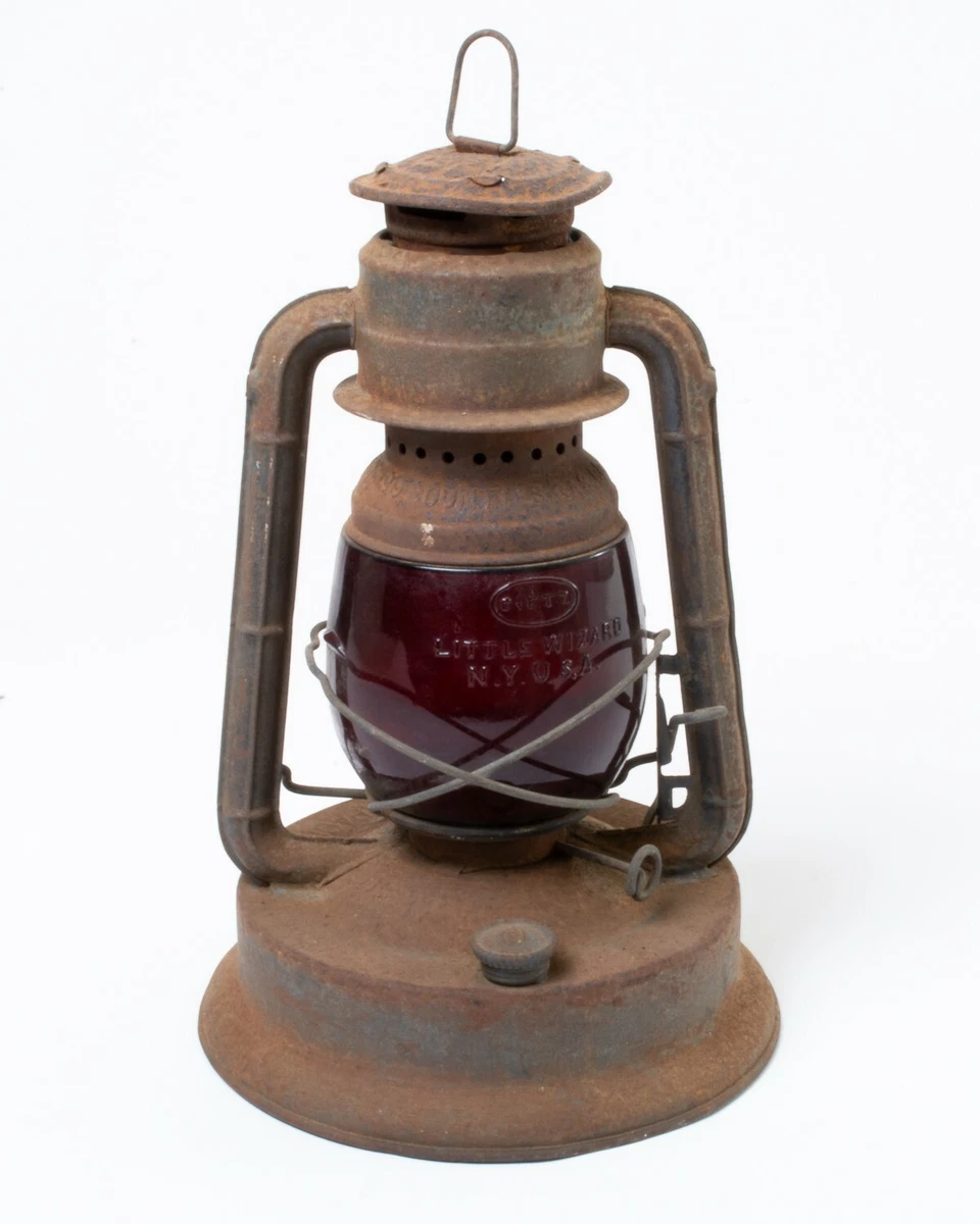 Dietz red glass lantern deals