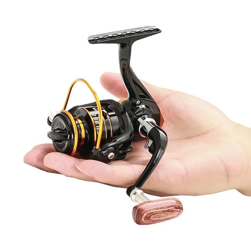 Mini Winter Ice Fishing Reel Full Metal Carp Raft Saltwater Small Spinning  Gear