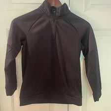 Old Navy Techie Fleece Go Dry Half Zip Sweatshirt Boys Size Large