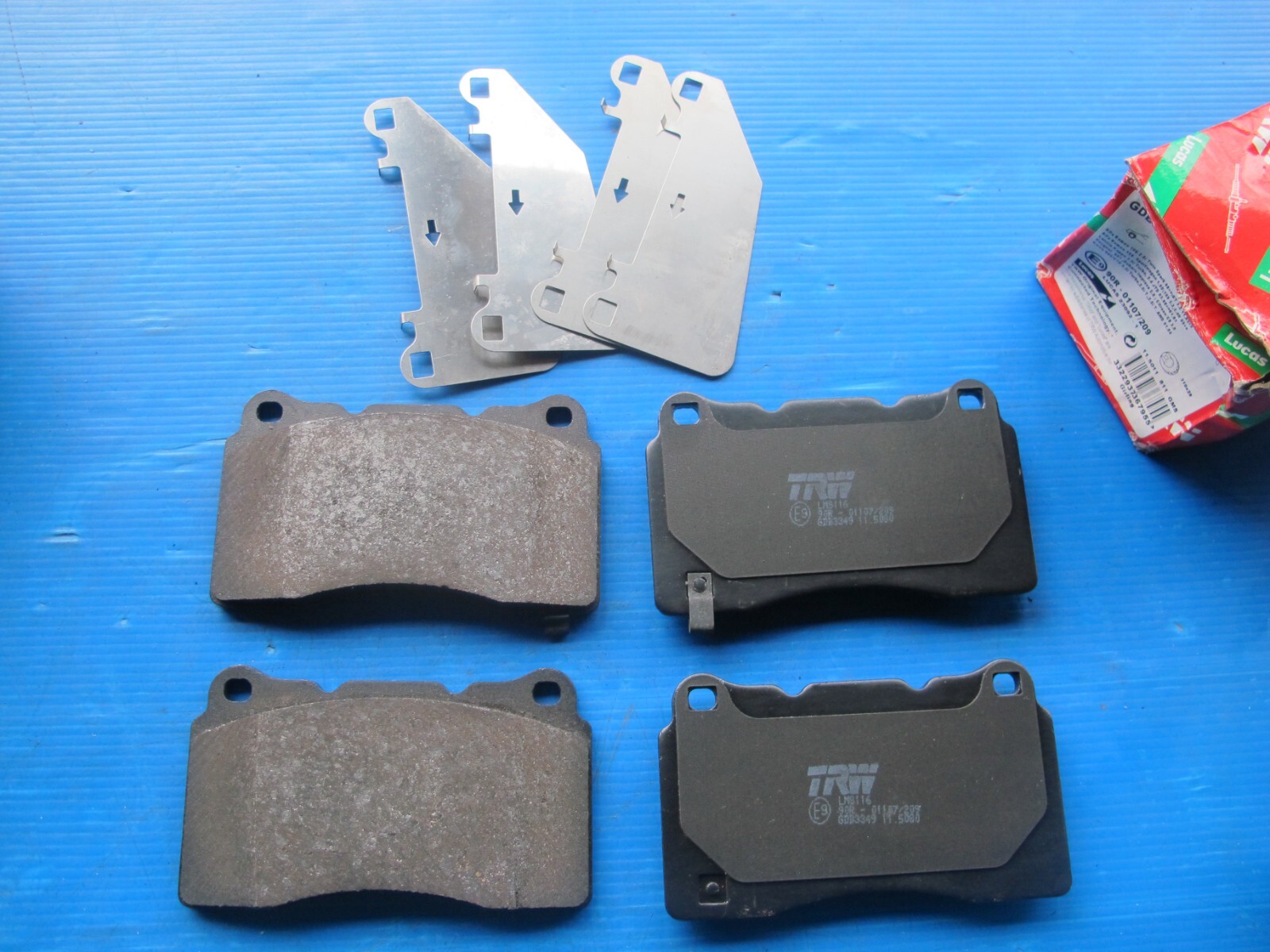 Plaquettes de freins avant Lucas Mitsubishi Lancer Evolution Impreza