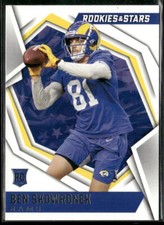 2021 Panini Rookies & Stars #169 Ben Skowronek Los Angeles Rams Rookie Card. rookie card picture