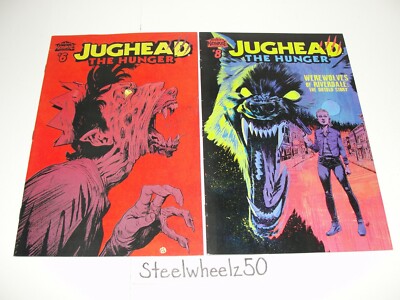 Jughead The Hunger #6 & 8 Comic Lot Archie 2018 Frank Tieri Pat Kennedy Tim RARE