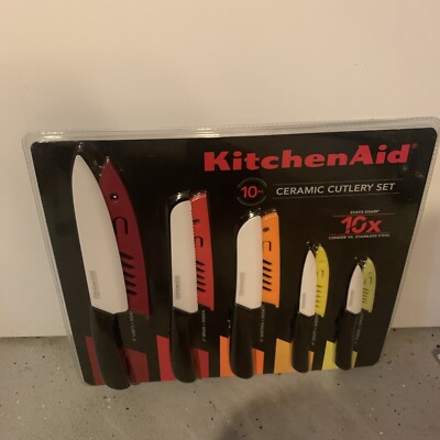 Kitchen Aid 10 Pc Ceramic Cultlery Set
