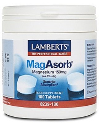 Lamberts Magasorb Tablets 150mg (180) BBE 10/2027