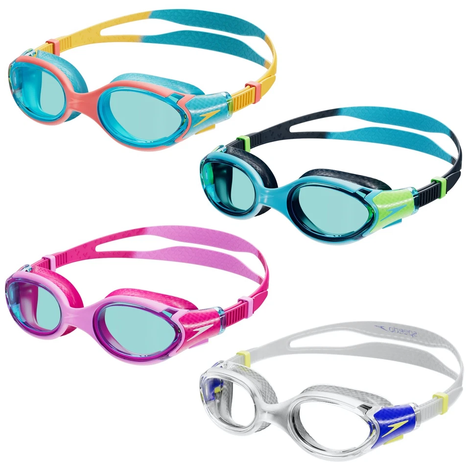 Speedo Schwimmbrille Biofuse 2.0 Junior Jungen Mädchen 6-14 Jahre Taucherbrille