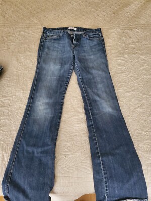 Deluxe Premium Denim DPD Bootcut Jeans Womens Size 27 Stretch A22