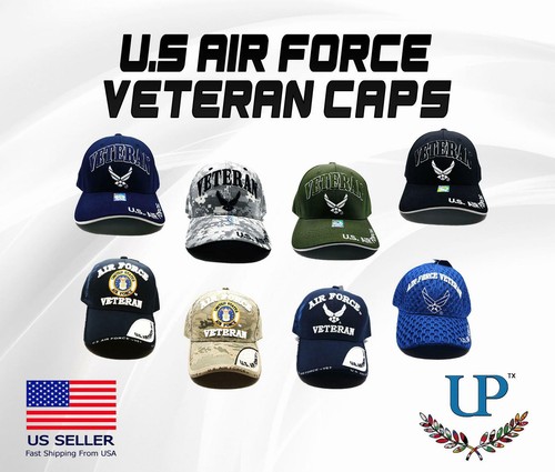 Air Force Veteran Hat USAF VET | eBay