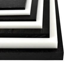BuyPlastic White Delrin / Acetal Copolymer Plastic Sheet  1/8" x 6" x 6"