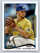 2014 Topps #578 Tyler Thornburg Milwaukee Brewers