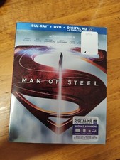 Man of Steel Blu-ray/DVD, 2013 2-Disc Set Henry Cavill - Amy Adams
