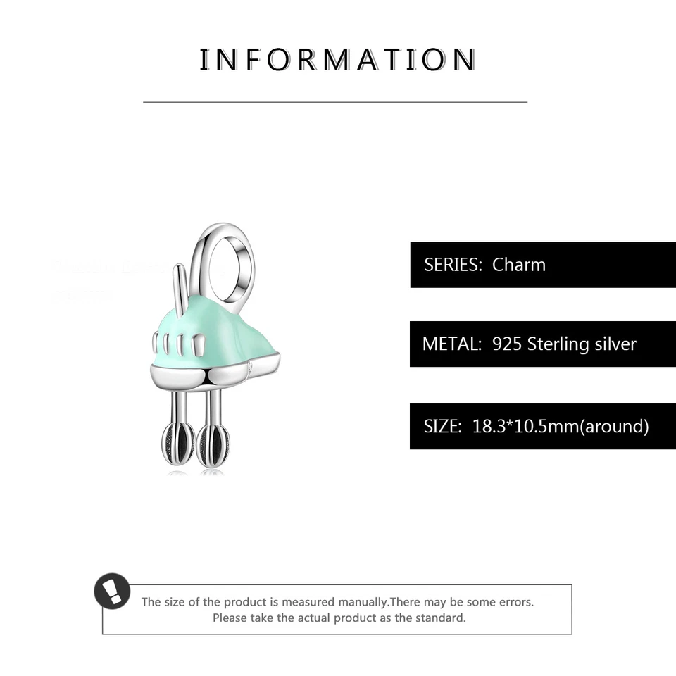 Charm Frullatore da cucina in argento 925 - Les Folies - Immagine 2 di 4