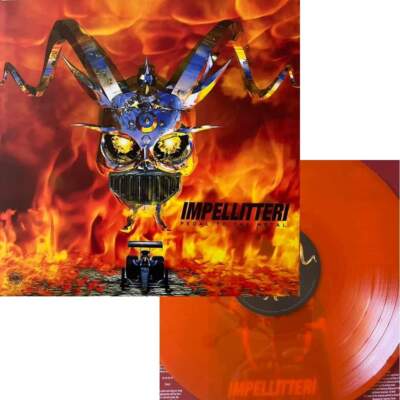 IMPELLITTERI- Pedal To The Metal LIM.+NUMB.444 orange vinyl CHRIS us metal notvd