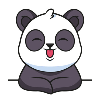 Autoaufkleber Sticker Lustiger Panda Aufkleber