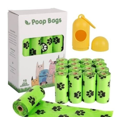 240 Dog Poo Bags Pet Waste Eco Friendly Compostable Biodegradable