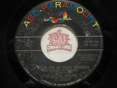 Les Djinns Singers   Le Jour Ou La Pluie Viendra, 45 RPM Fair/Poor (13J)