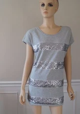 New Juicy Couture Women's Sequin Sweater Dress Size P