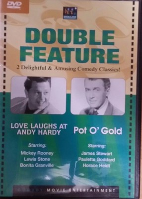 Love Laughs at Andy Hardy / Pot O Gold (DVD, 2005)