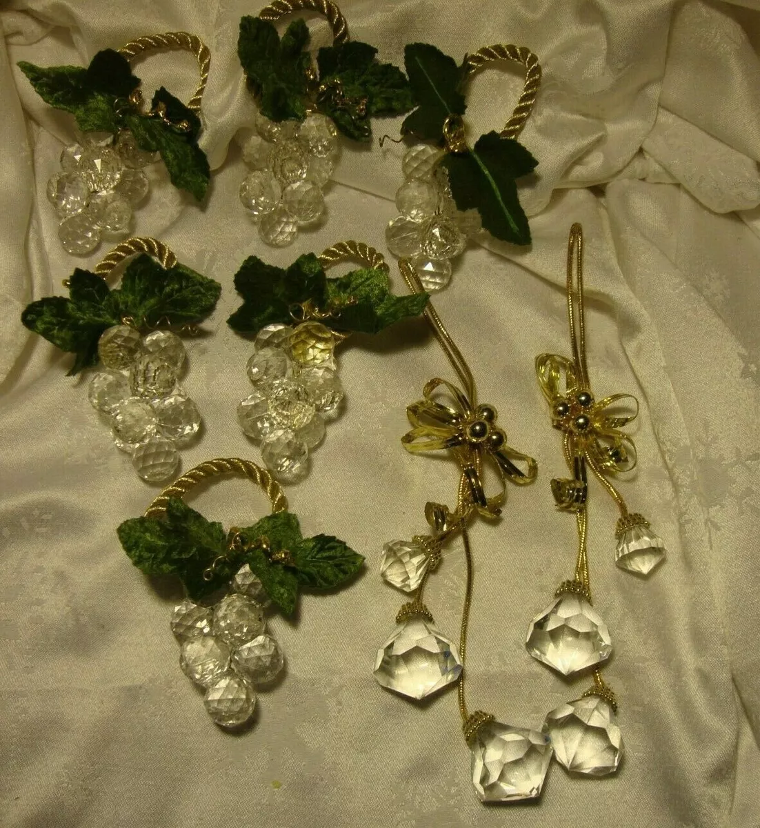 Grape hotsell napkin rings