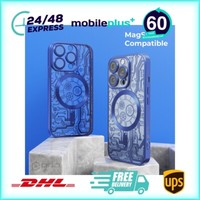 Prio Elegante HandyhüLle Mag FüR Iphone 16 Pro Max (6, Zoll) Blau