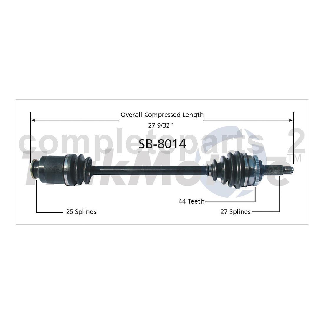 CV Axle Shaft CV Joints Fits 2002 2003 2004 Subaru Impreza eBay