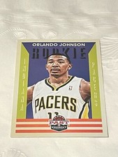2012-13 Panini Past and Present Pacers Basketball Card #206 Orlando Johnson