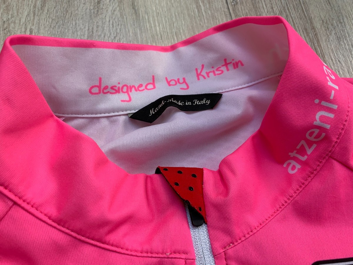 Gilet De Cyclisme Femme Giordana Atzeni - Rose Taille M - Occasion