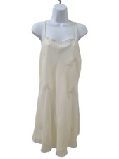 Lord Taylor Night Gown Chemise Chiffon Overlay Satin Lining Sparkles Medium