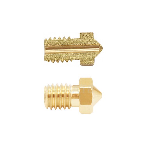 Düse V5 V6 0.1mm ~ 1.2mm Nozzle für 3D Drucker CNC 1.75mm/3mm Messing M6 Gewinde - Afbeelding 3 van 6