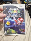 Nintendo Wii Super Mario Galaxy 2007 CIB Tested