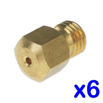 SET 6 x FALCON 535480010 LPG PROPAN GAS INJEKTOR 120 OFEN SORTIMENT G2100 SERIE