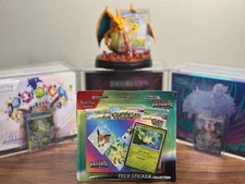 Pokemon TCG Scarlet Violet Prismatic Evolutions Tech Sticker Collection Leafeon