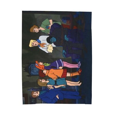 Scooby Doo What the Hex is Going On? Velveteen Plush Blanket