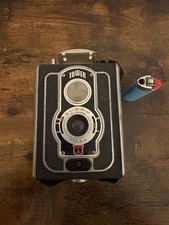 VINTAGE 1950s TOWER ONE TWENTY CAMERA NOT PERFECT HAS FLAWS