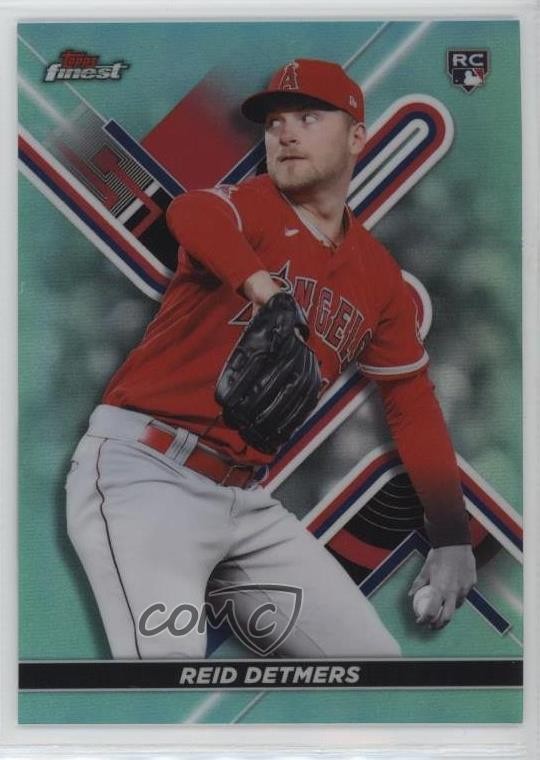 2022 Topps Finest Aqua Refractor 119/199 Reid Detmers #26 pe8