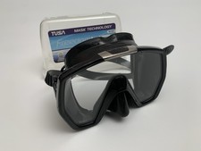 TUSA M-1001 Freedom HD Scuba Diving Mask, Bla...