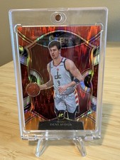 Deni Avdija 2020-21 Panini Select Red Orange Flash Prizm Rookie RC Concourse #69