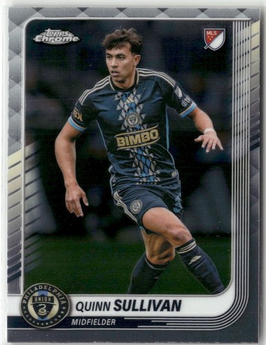 2025 Topps MLS Chrome Cavan Sullivan Rookie Arrivals Auto Debut 