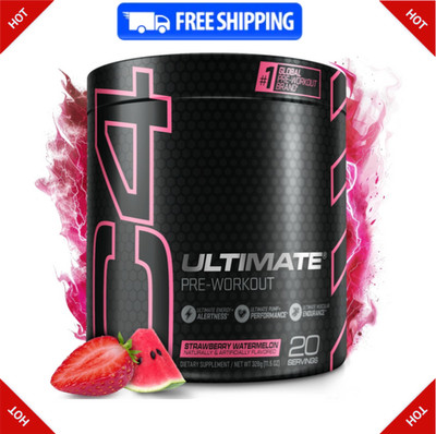 Cellucor C4 Ultimate Pre-Workout Watermelon,Sugar-Free,300mg Caffeine