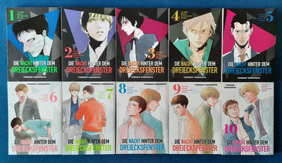 Die Nacht hinter dem Dreiecksfenster, Band 1-10 Manga (Tomoko Yamashita)